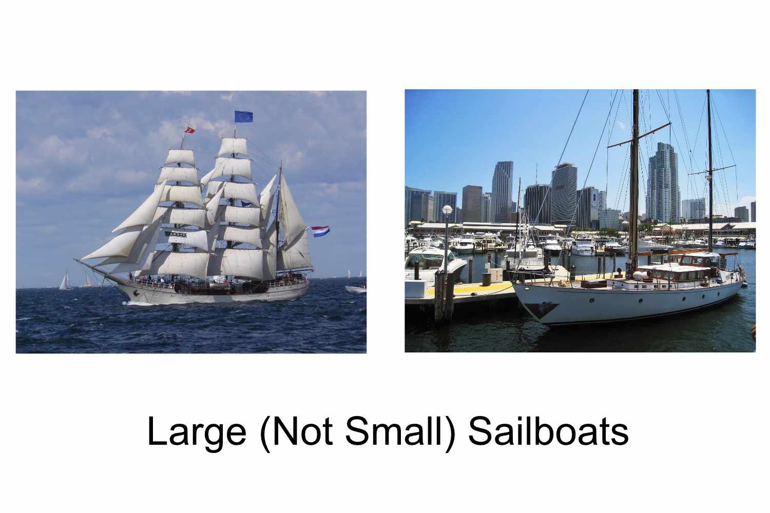large sailboats